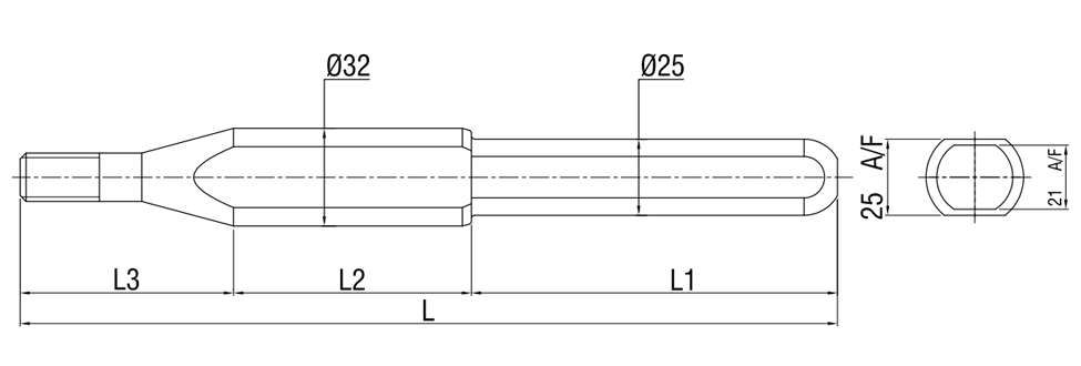 Guide Pin Flat